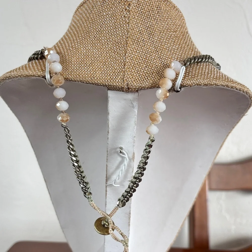 Chloe +‎ Isabel Fringe Wrap Beaded Bracelet